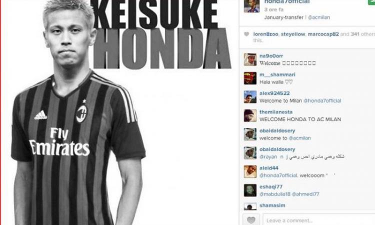 Milan winger Honda skips France tour, but says he is recovering