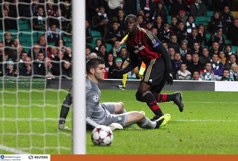 Celtic-Milan 0-3: un Super Kakà e Balotelli avvicinano gli ottavi