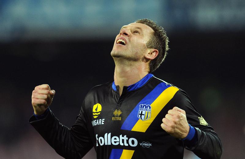 Inter-Parma: Cassano 'spaventa' Mazzarri ma non i bookies