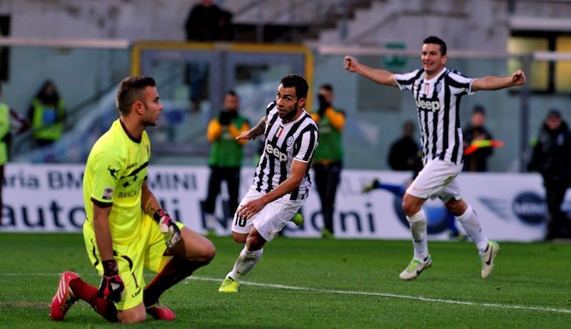 Livorno-Juventus 0-2: Llorente e Tevez!