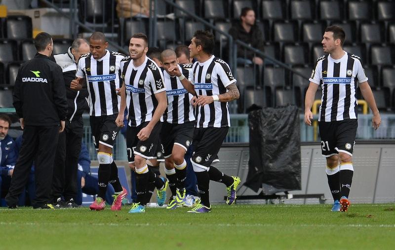 Serie A: Fiorentina ko a Udine, pari Lazio al 94'. Vincono Sassuolo e Torino