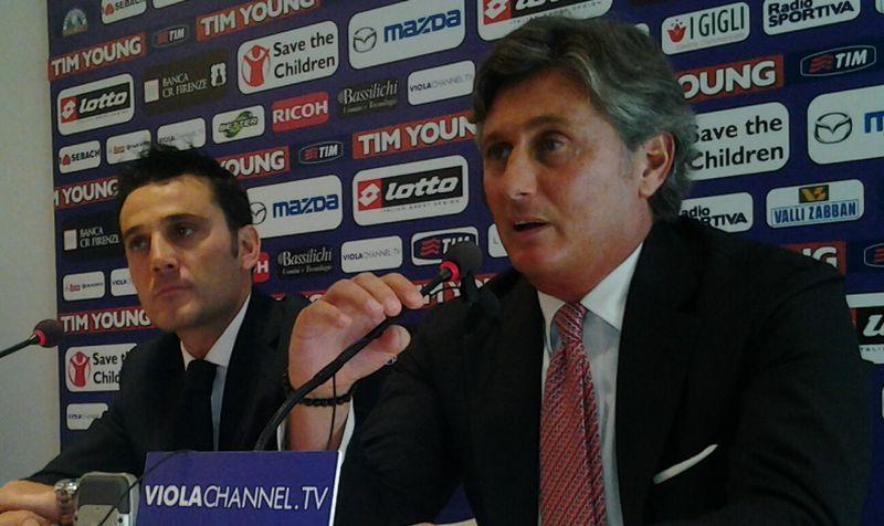 Fiorentina: torna Pradè e si conferma Montella