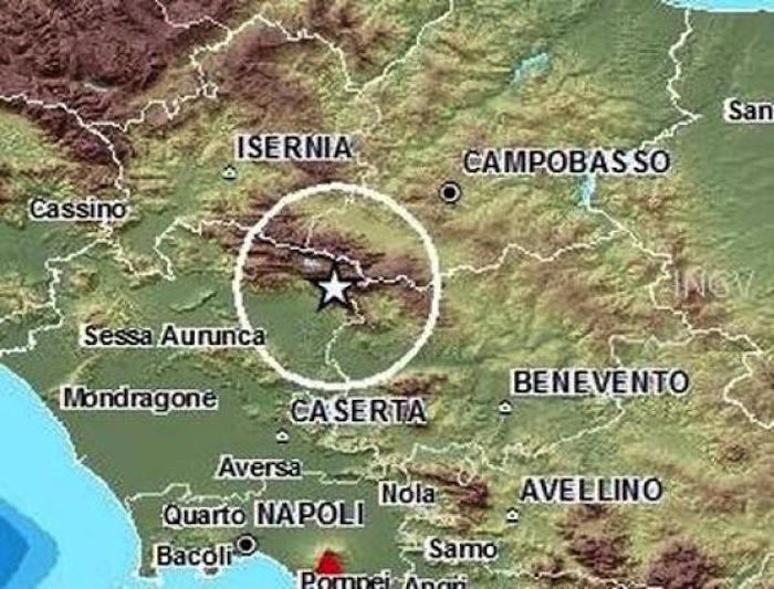 18.08: terremoto a Napoli e nel Molise, magnitudo 5.0, panico, migliaia in strada, ma per fortuna lievi danni