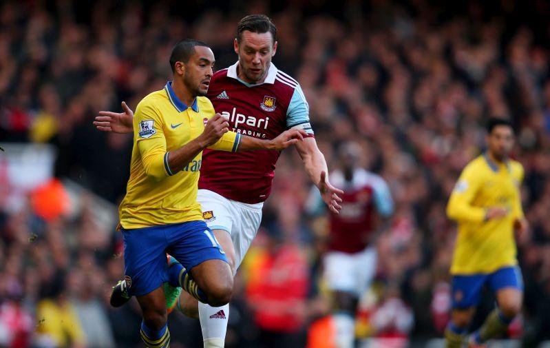 West Ham, for the attack they point to Walcott