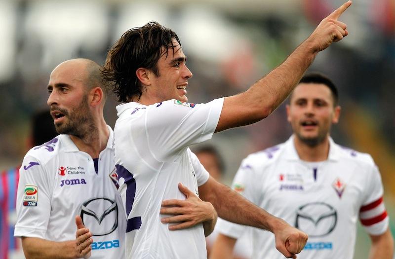 Serie A, Catania-Fiorentina 0-3: GOL e HIGHLIGHTS