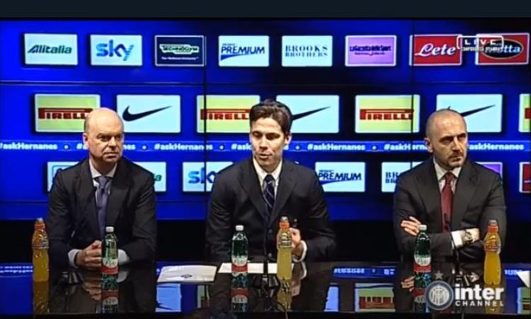 Inter, Hernanes parla al cuore dei tifosi: 'Mai stati in B. E la Juve si difendeva...' VIDEO