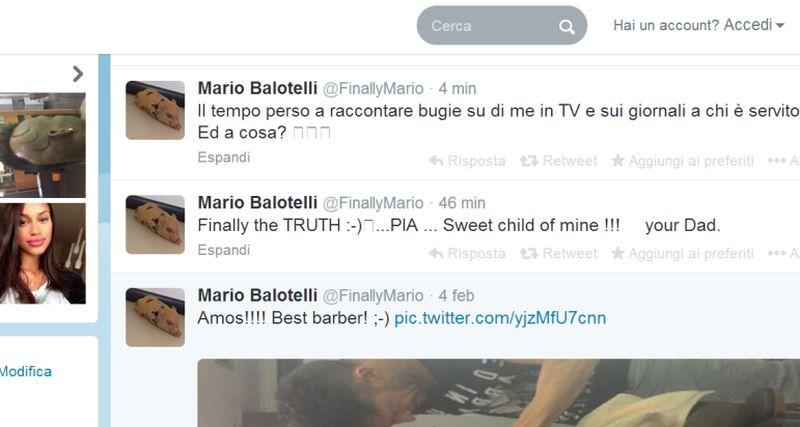 Balotelli annuncia: 'Sì, Pia è mia figlia'. Poi attacca Barbara D'Urso