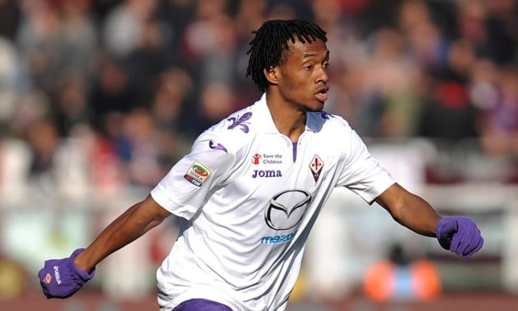 Fiorentina, il Barcellona studia Cuadrado da vicino