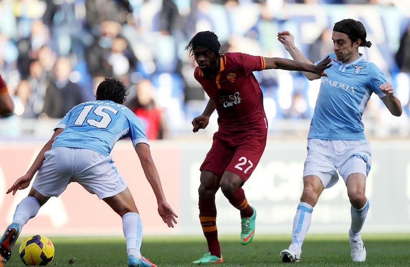 Lazio-Roma, lo spettacolo è sugli spalti