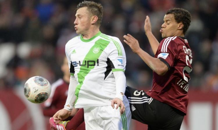 Wolfsburg: un attaccante chiama la Premier