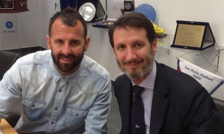 Napoli, primo allenamento per Doblas