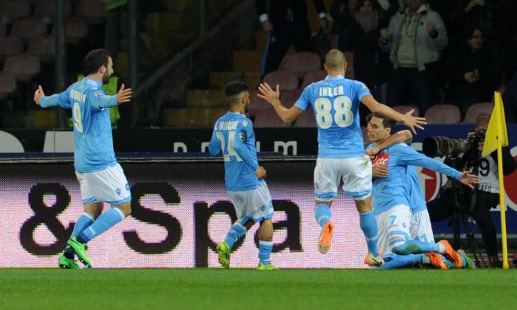 Serie A: Napoli-Roma 1-0, Juve a +14. Il Parma vola, impresa Samp, Lazio ko