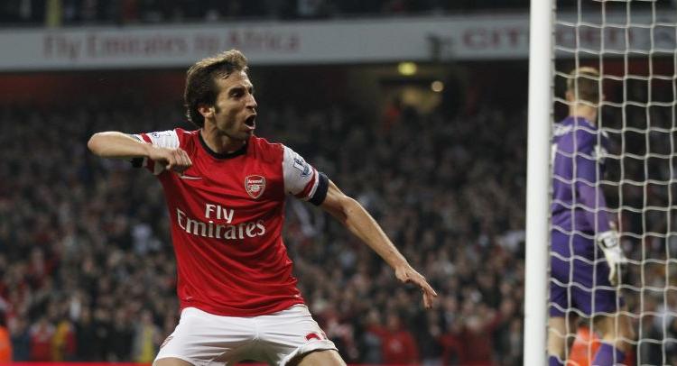 L'Arsenal ferma il Manchester City: 1-1, a Silva risponde Flamini