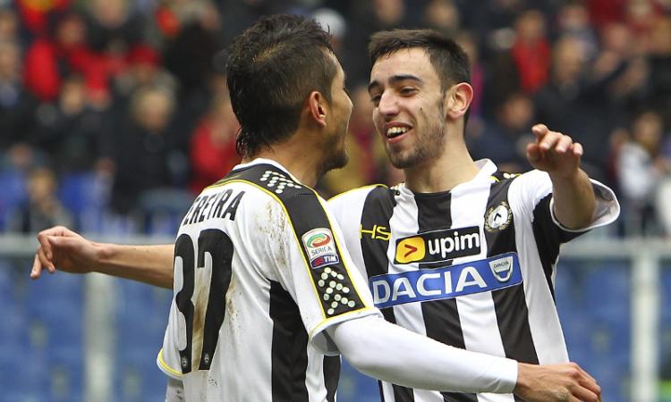 Udinese, Pereyra: 'Voglio giocare la Champions'