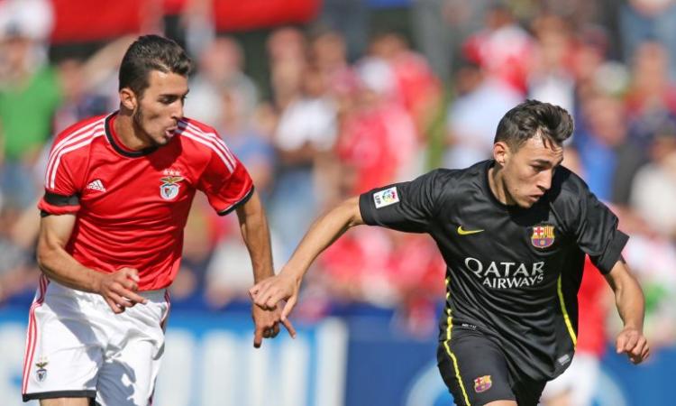 Youth League, trionfa il Barcellona: in finale 3-0 sul Benfica, con doppietta di El Haddadi, che segna anche da centrocampo