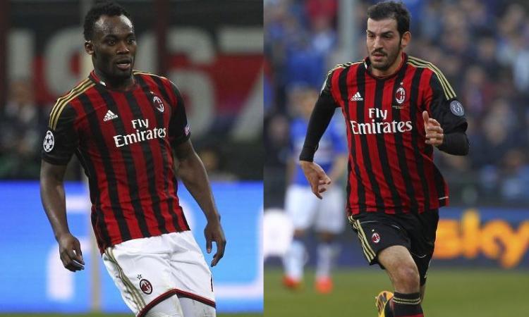 Milan: Saponara ed Essien ai saluti
