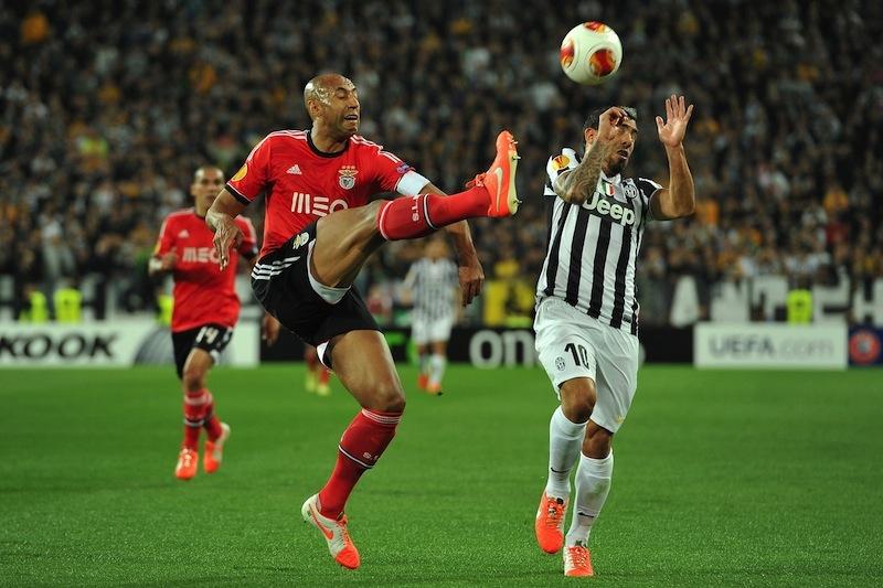 Juventus: il Benfica resiste per Luisao