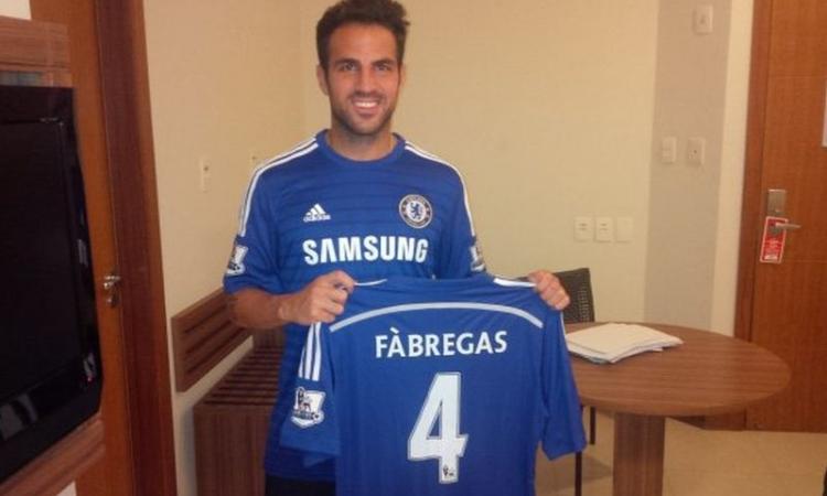 Chelsea, Fabregas: ecco quanto è quotato l'esordio con gol