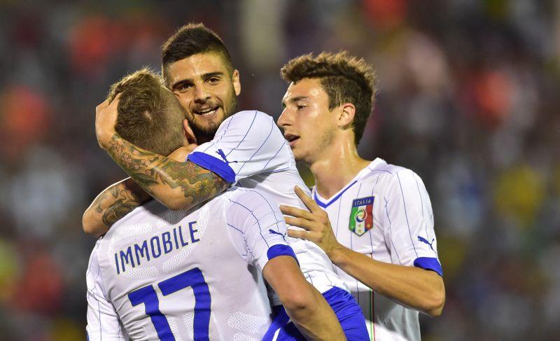 Italia: 5-3 al Fluminense con Immobile-Insigne show, ma la difesa traballa