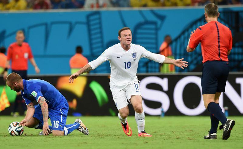 Brasile 2014, Inghilterra: Rooney con le riserve