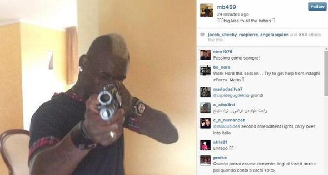 Balotelli col fucile, Milan furibondo VIDEO