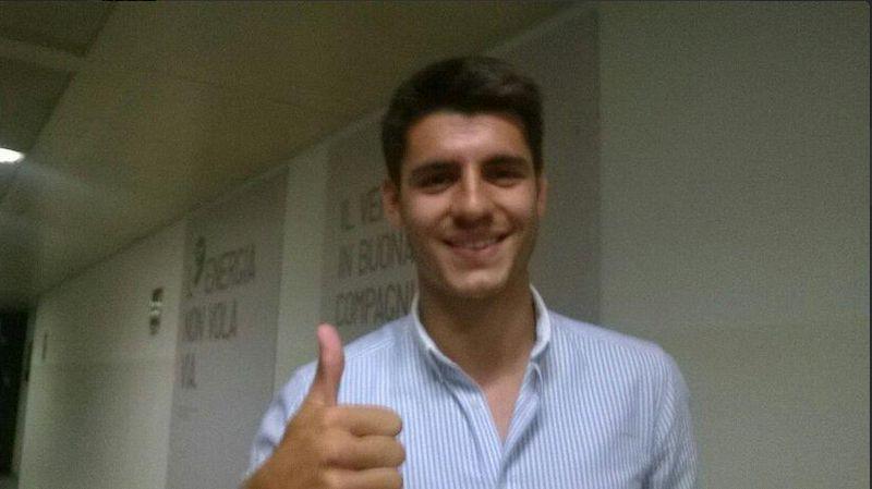 Morata fa il tifoso: 'Forza Juventus!'