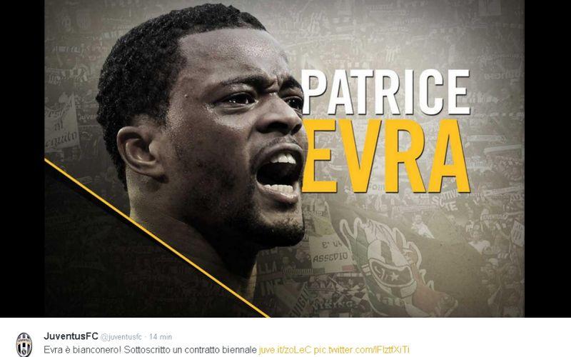 Juve sugli esterni: è arrivato il momento di Evra