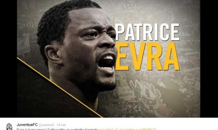 Juve sugli esterni: è arrivato il momento di Evra