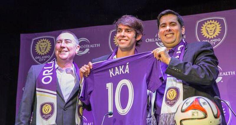 Kakà gioca con gli Orlando City a gennaio in Brasile