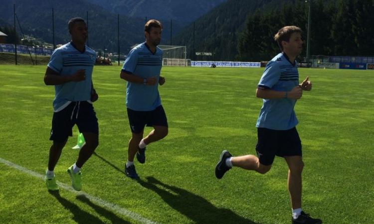 Lazio, qui Auronzo: continuano le prove tattiche
