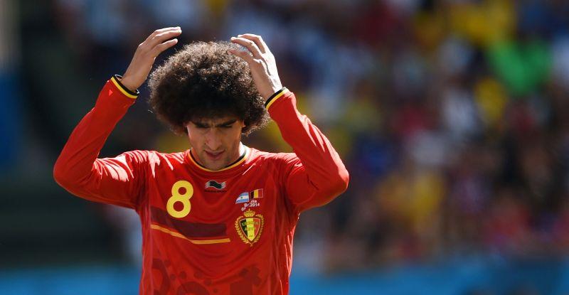 Belgio, infortunio al ginocchio per Fellaini