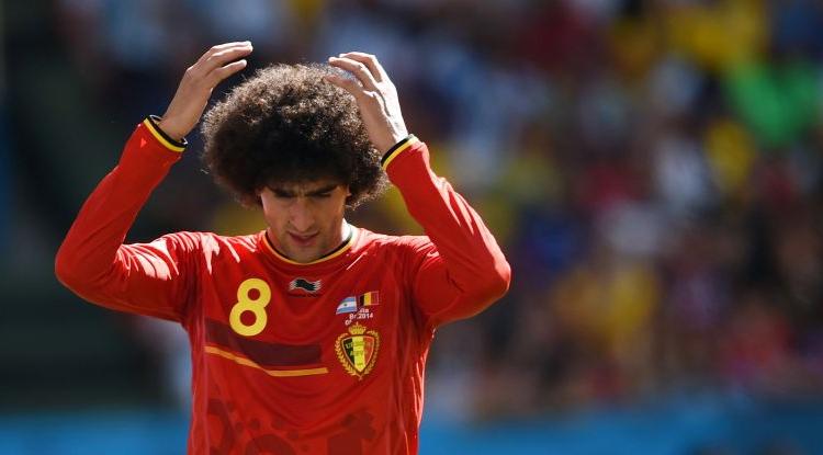 Belgio, infortunio al ginocchio per Fellaini
