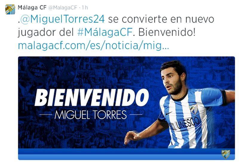 Malaga, UFFICIALE: rinnova un ex Real Madrid