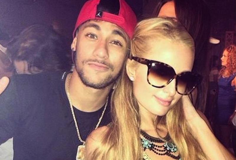 Neymar flirta con Paris Hilton a Ibiza VIDEO