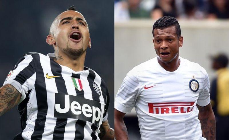 Juve via vai: Chicharito, Vidal e Guarin