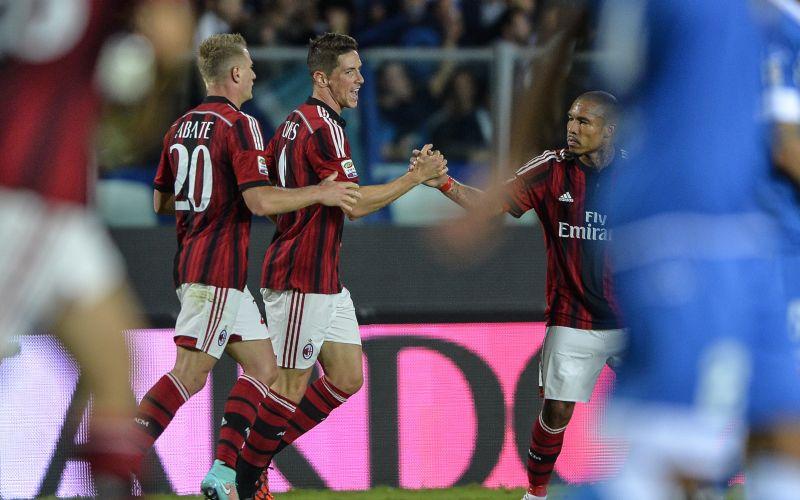 A Empoli il Milan vede i fantasmi, poi Fernando Torres e Honda lo salvano 