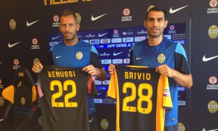 VIDEO Verona, ecco Brivio e Benussi