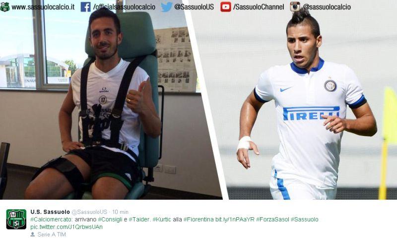 Sassuolo, UFFICIALE Taider, i dettagli 