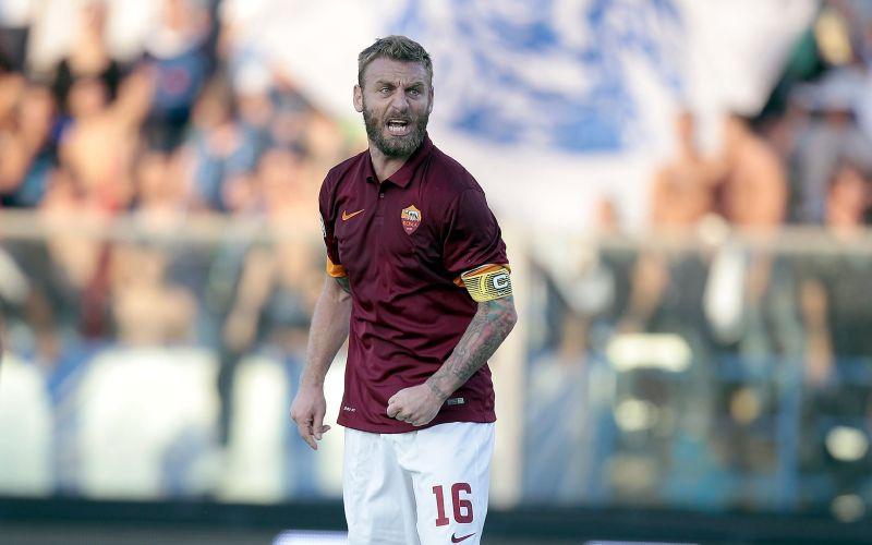 Roma, De Rossi out 20 giorni. Per Strootman distorsione e visita in Olanda