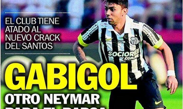 Milan attento, Gabigol nel mirino del Barcellona