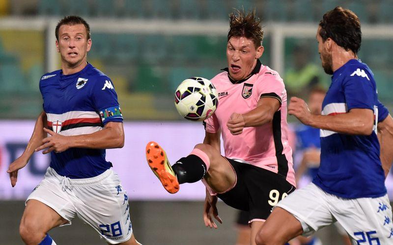 Sampdoria-Palermo: le formazioni ufficiali 