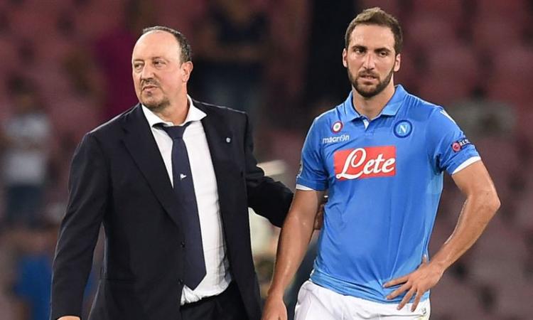 Napoli, Benitez-Higuain: altri segnali di sfiducia