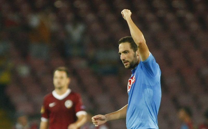 Napoli, Higuaìn vede il gol quando c’è la Lazio