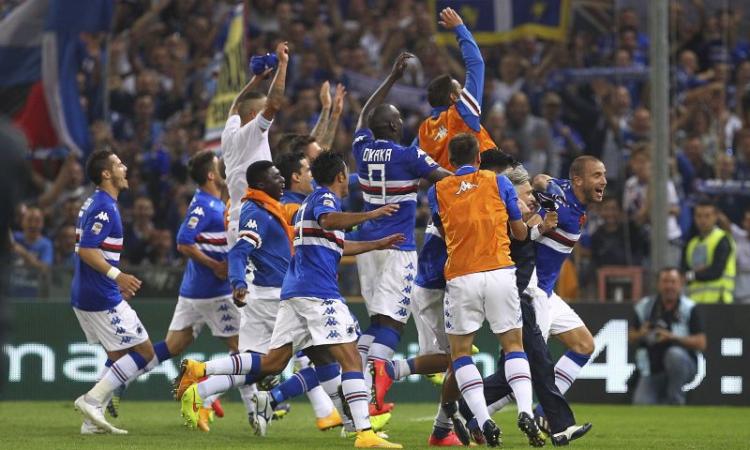 Gabbiadini regala il derby alla Samp