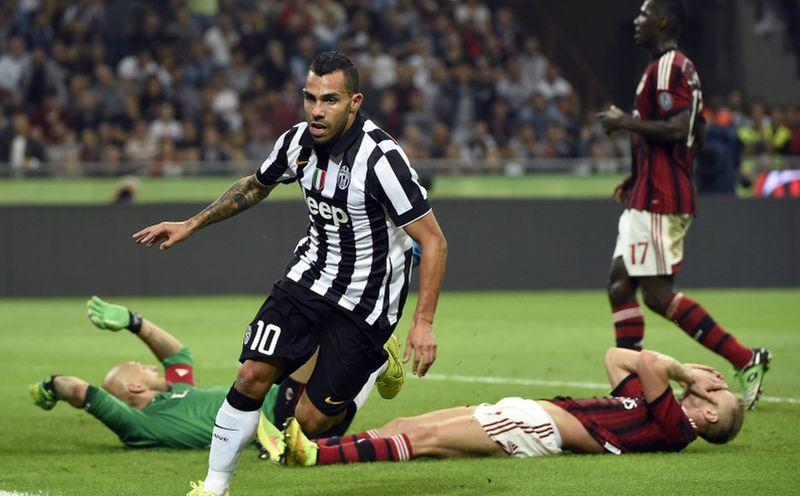 Sempre Tevez, la Juve passa sul Milan