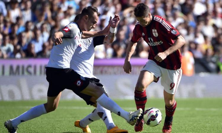 Il Milan inciampa a Cesena, finisce 1-1