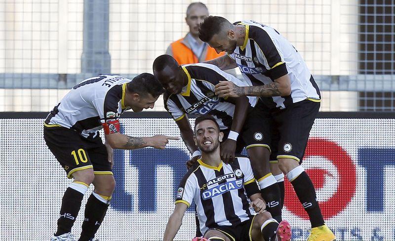 Udinese-Cesena 1-1 GOL E HIGHLIGHTS