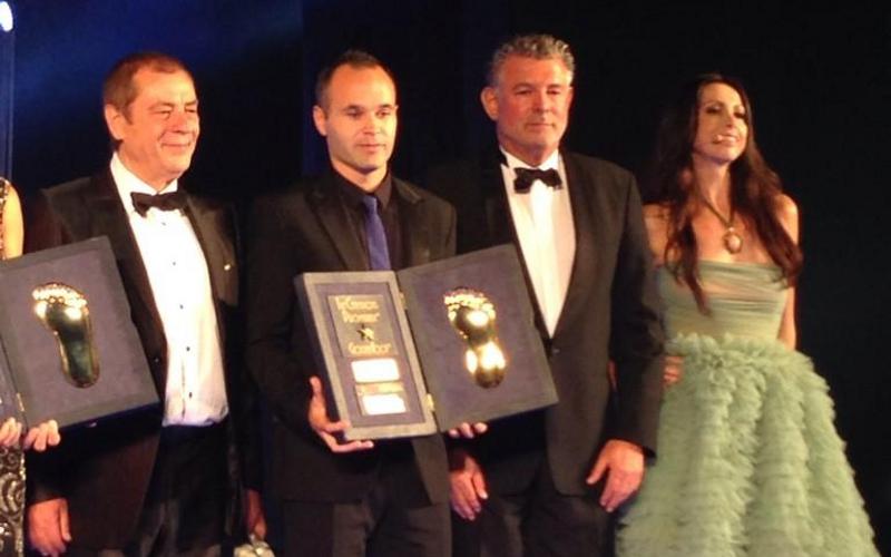 GOLDEN FOOT 2014: VINCE INIESTA