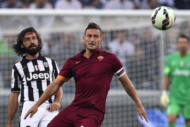 Totti su Juve-Roma: 'Giusto reagire'