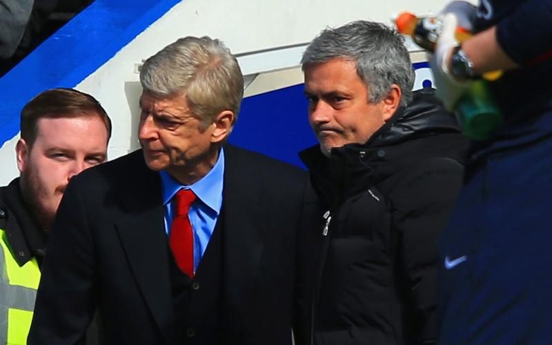 Wenger tells Mourinho to 'deal with it'